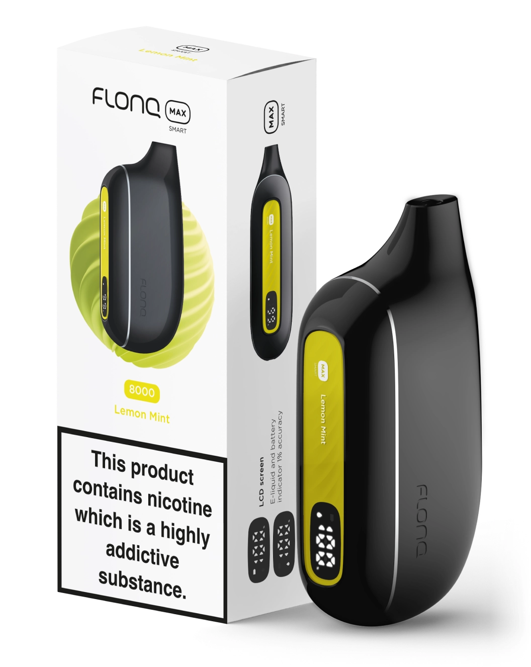 FLONQ Max Smart Vape 8000 Puffs Disposable vape