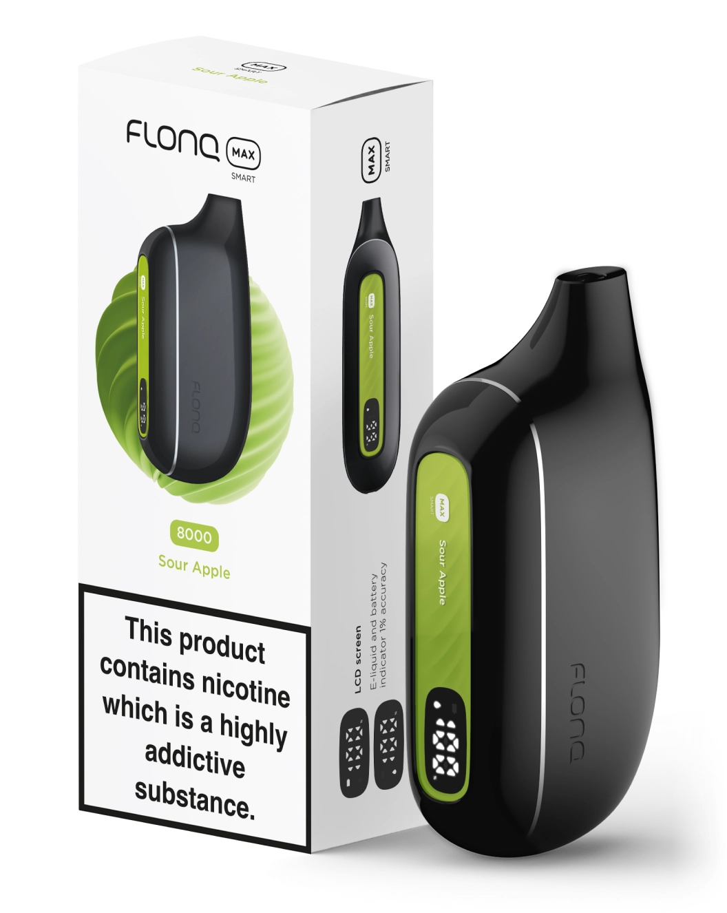 FLONQ Max Smart Vape 8000 Puffs Disposable vape
