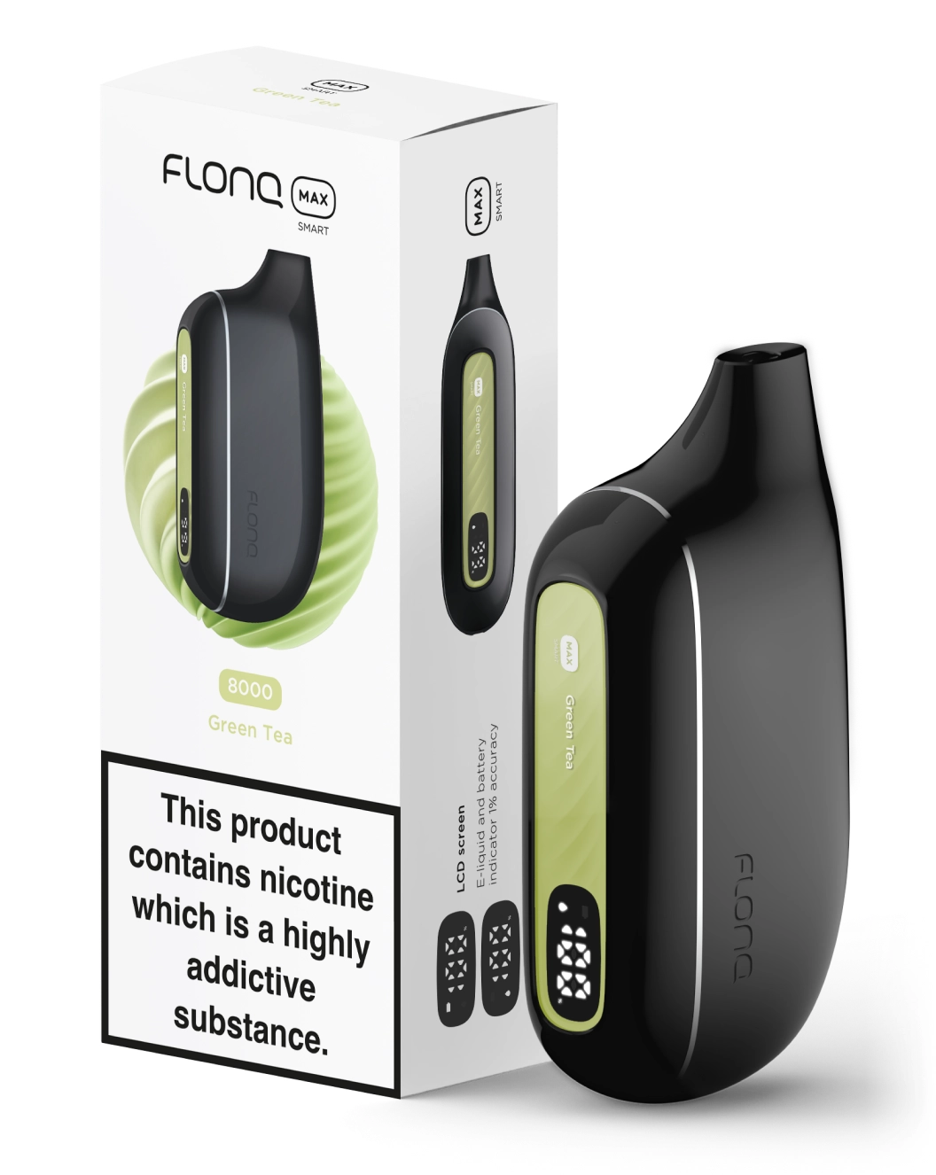 FLONQ Max Smart Vape 8000 Puffs Disposable vape