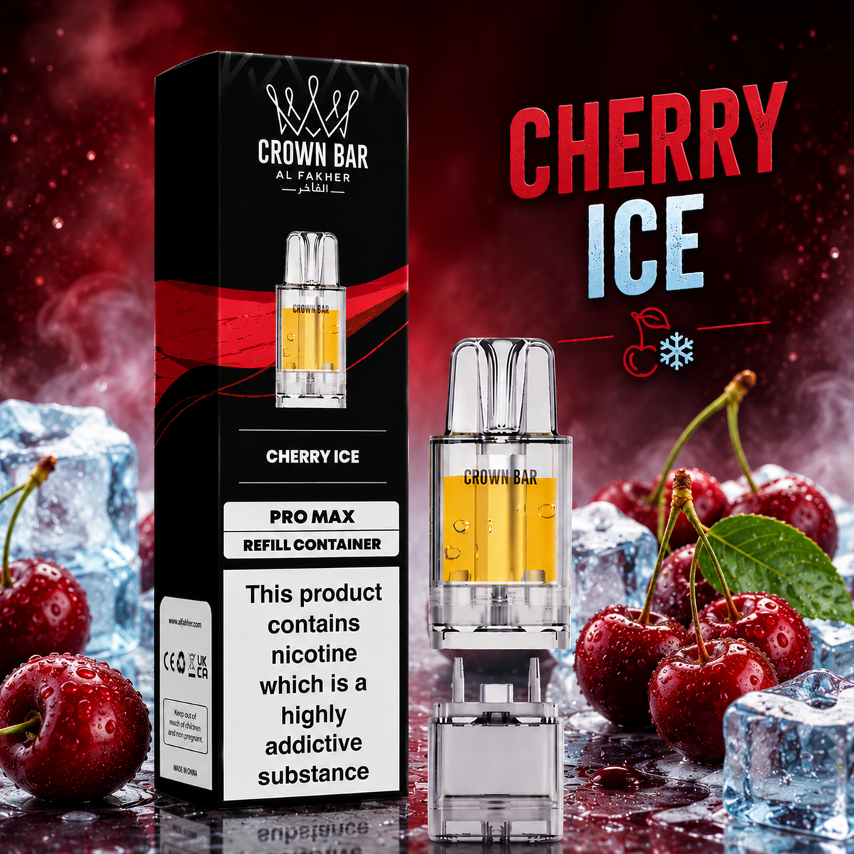 Al Fakher Crown Bar Pro Max 12K Prefilled Pods