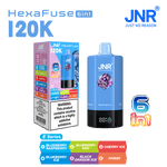 JNR HexaFuse 120K Puffs Disposable Vape