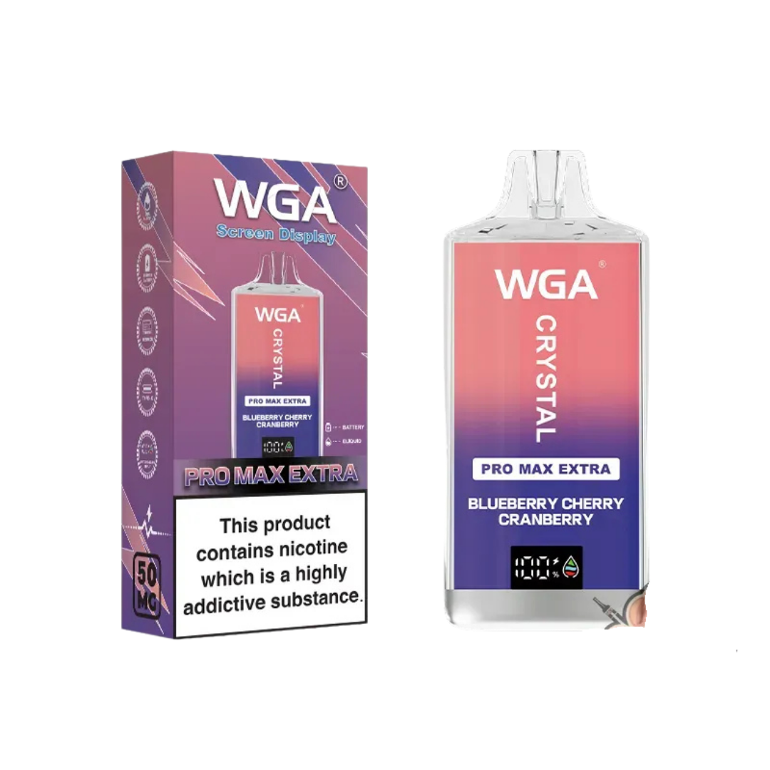 WGA crystal 15000 puffs 20MG Disposable vape