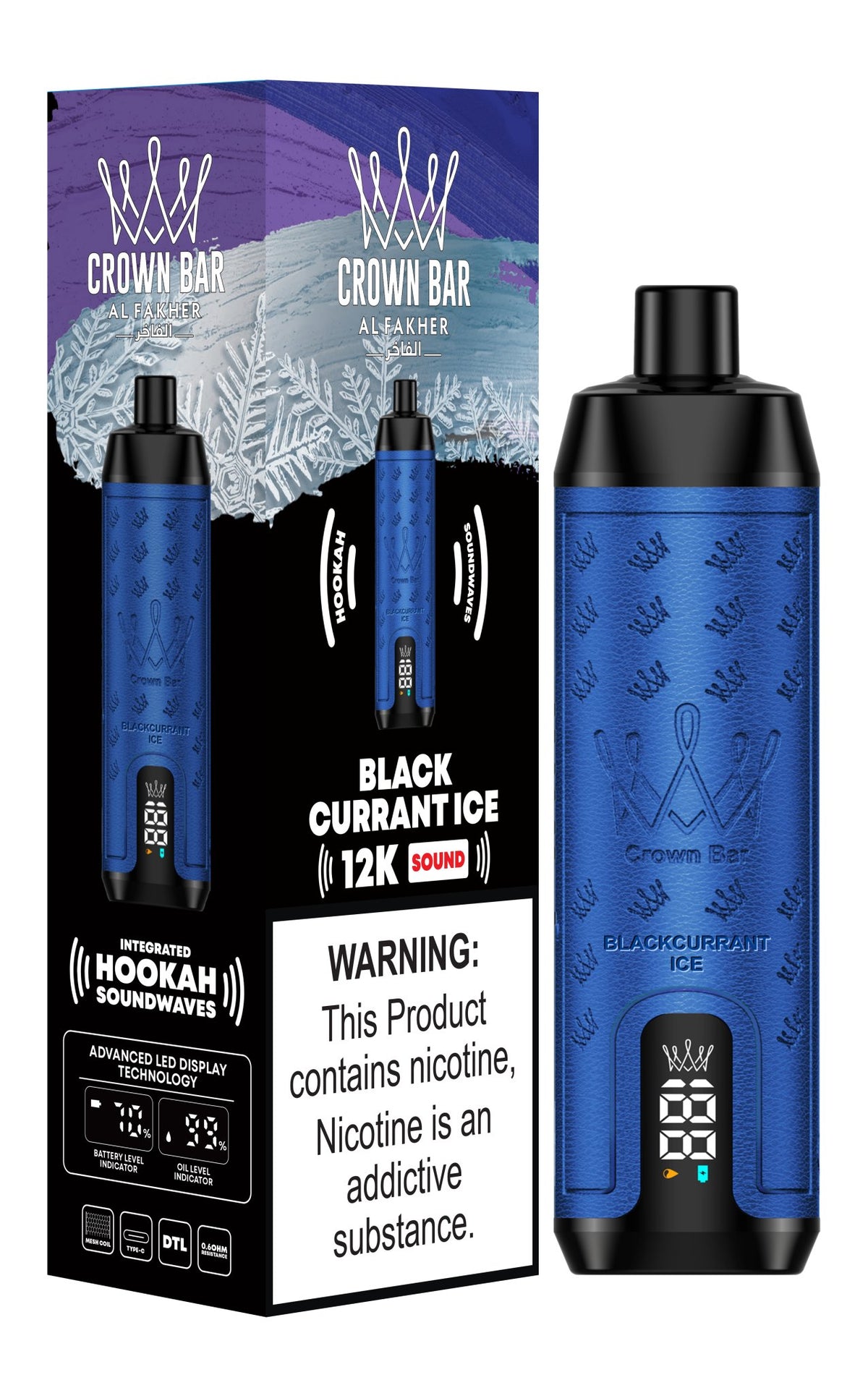Al Fakher 12000 Puffs Disposable Vape 20mg | Hookah Soundwaves