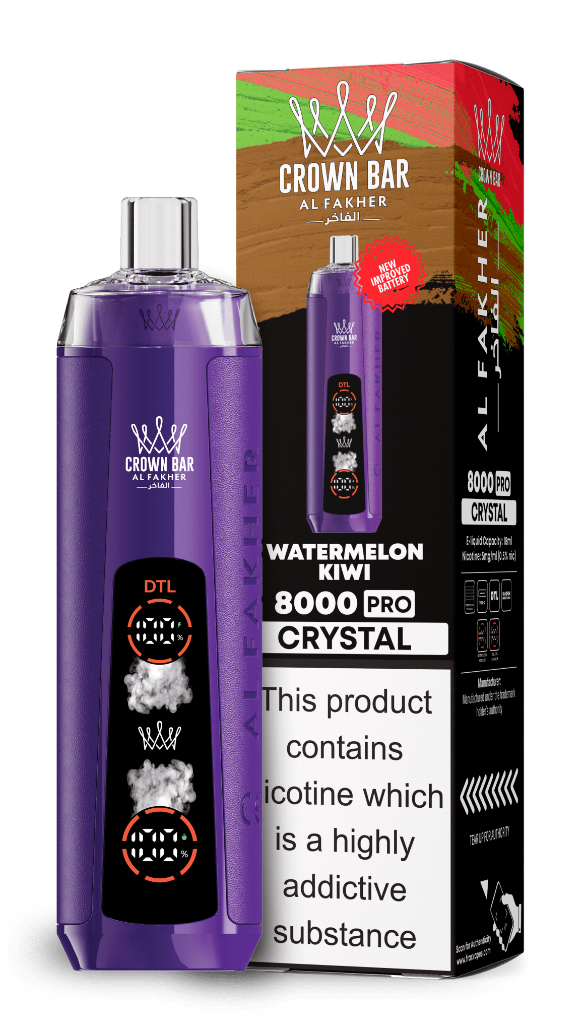 Al Fakher Crown Bar 25k Ultra Vape - VapeBoo