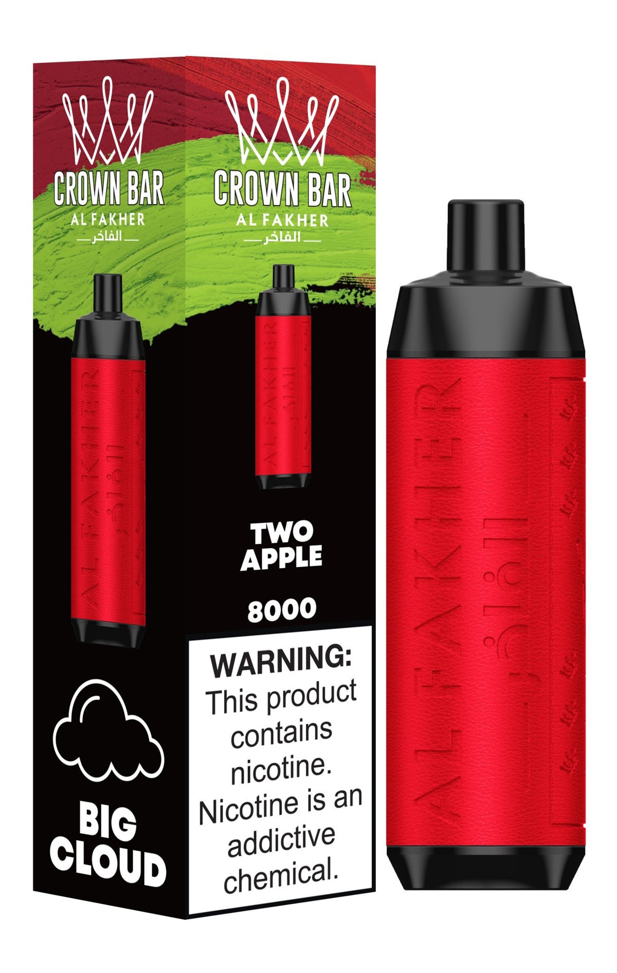 Al Fakher Crown Bar 8000 Puffs Disposable Vape