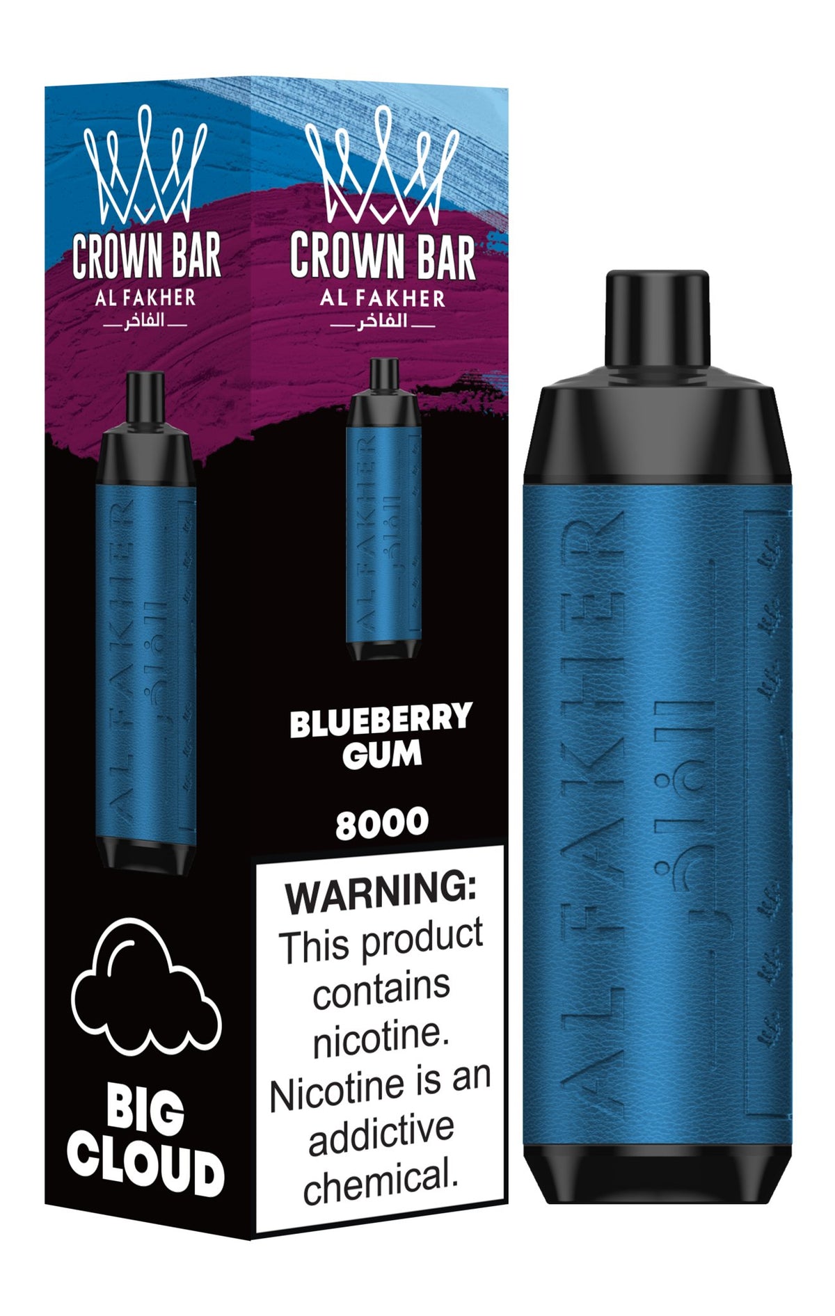 Al Fakher Crown Bar 8000 Puffs Disposable Vape