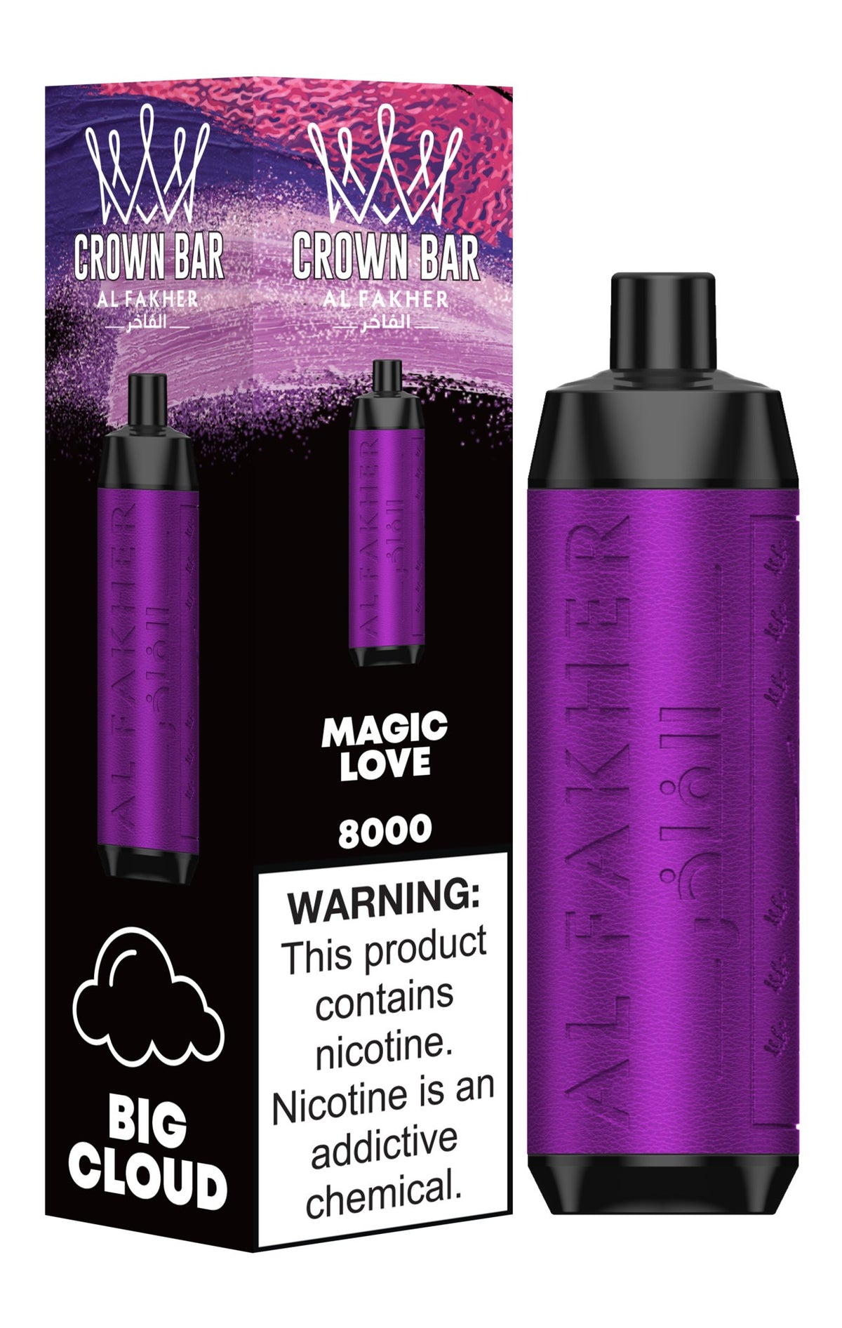Al Fakher Crown Bar 8000 Puffs Disposable Vape