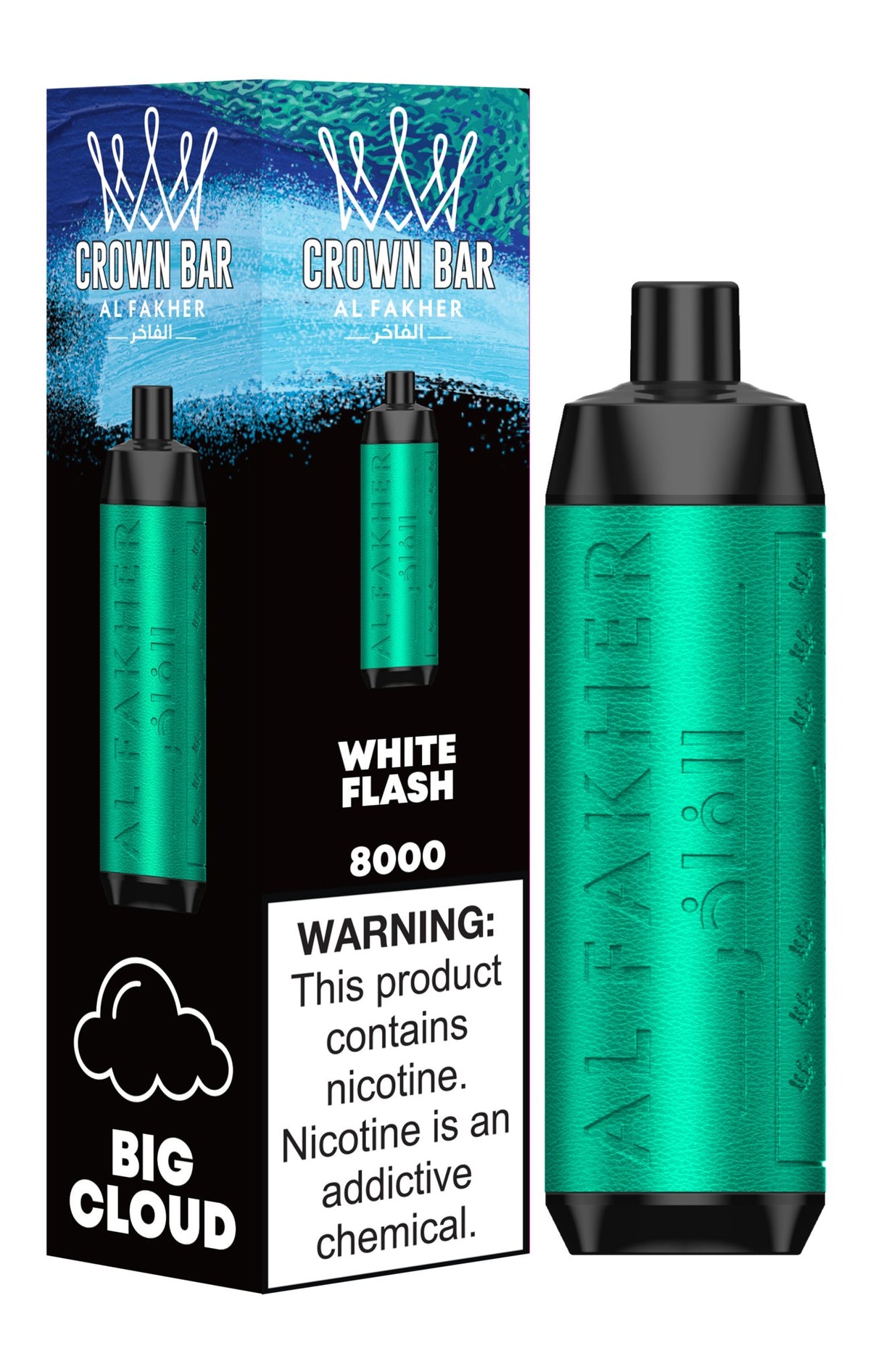 Al Fakher Crown Bar 8000 Puffs Disposable Vape