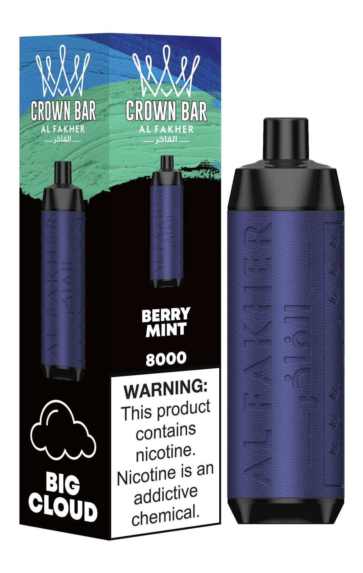 Al Fakher Crown Bar 8000 Puffs Disposable Vape