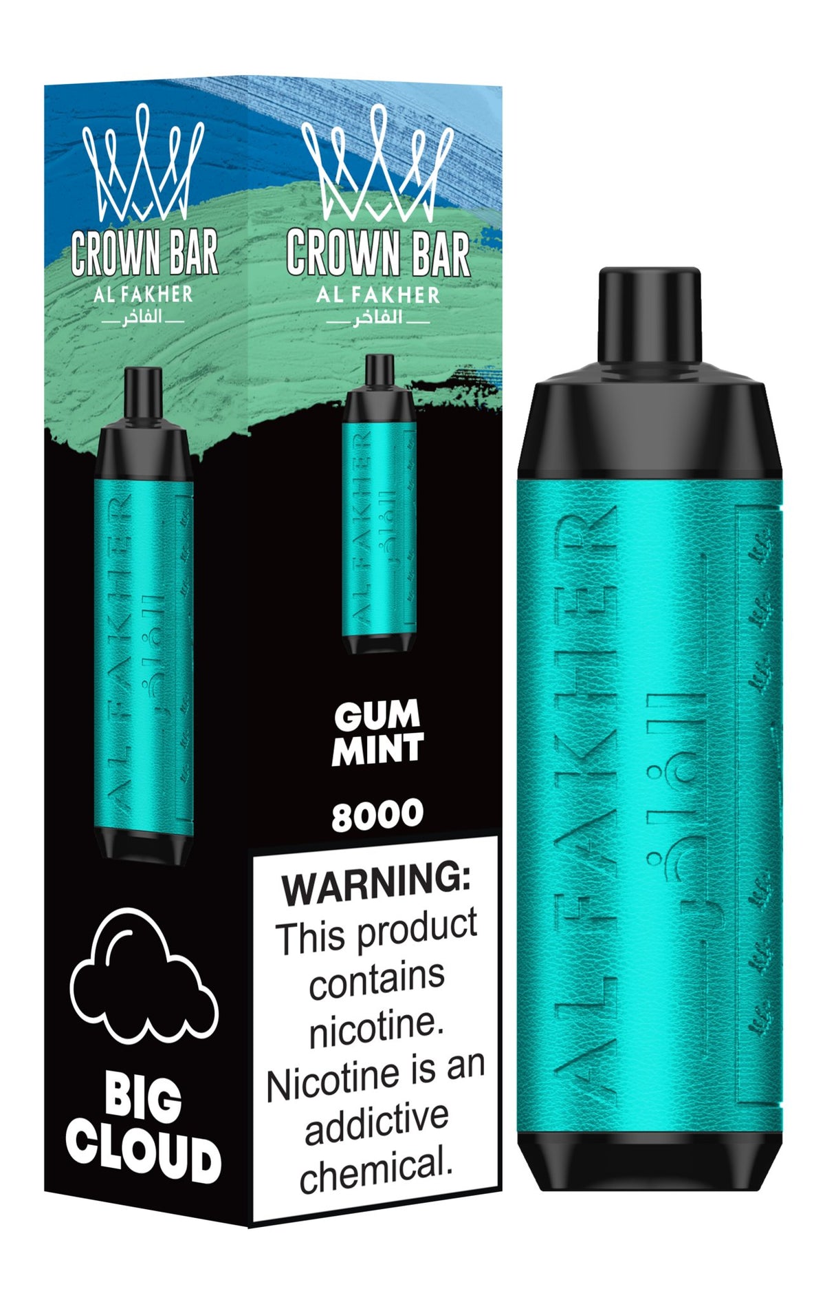 Al Fakher Crown Bar 8000 Puffs Disposable Vape
