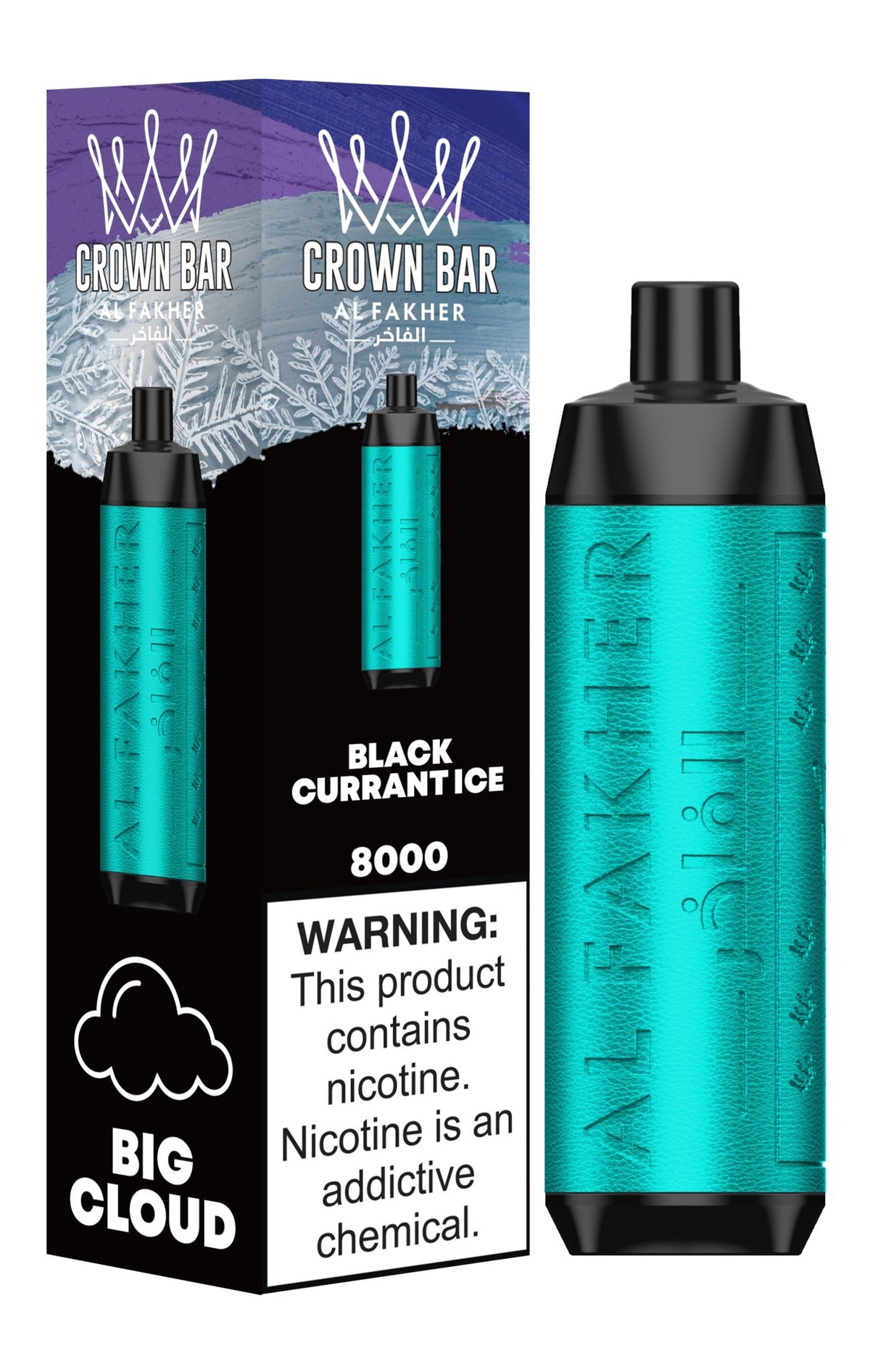 Al Fakher Crown Bar 8000 Puffs Disposable Vape