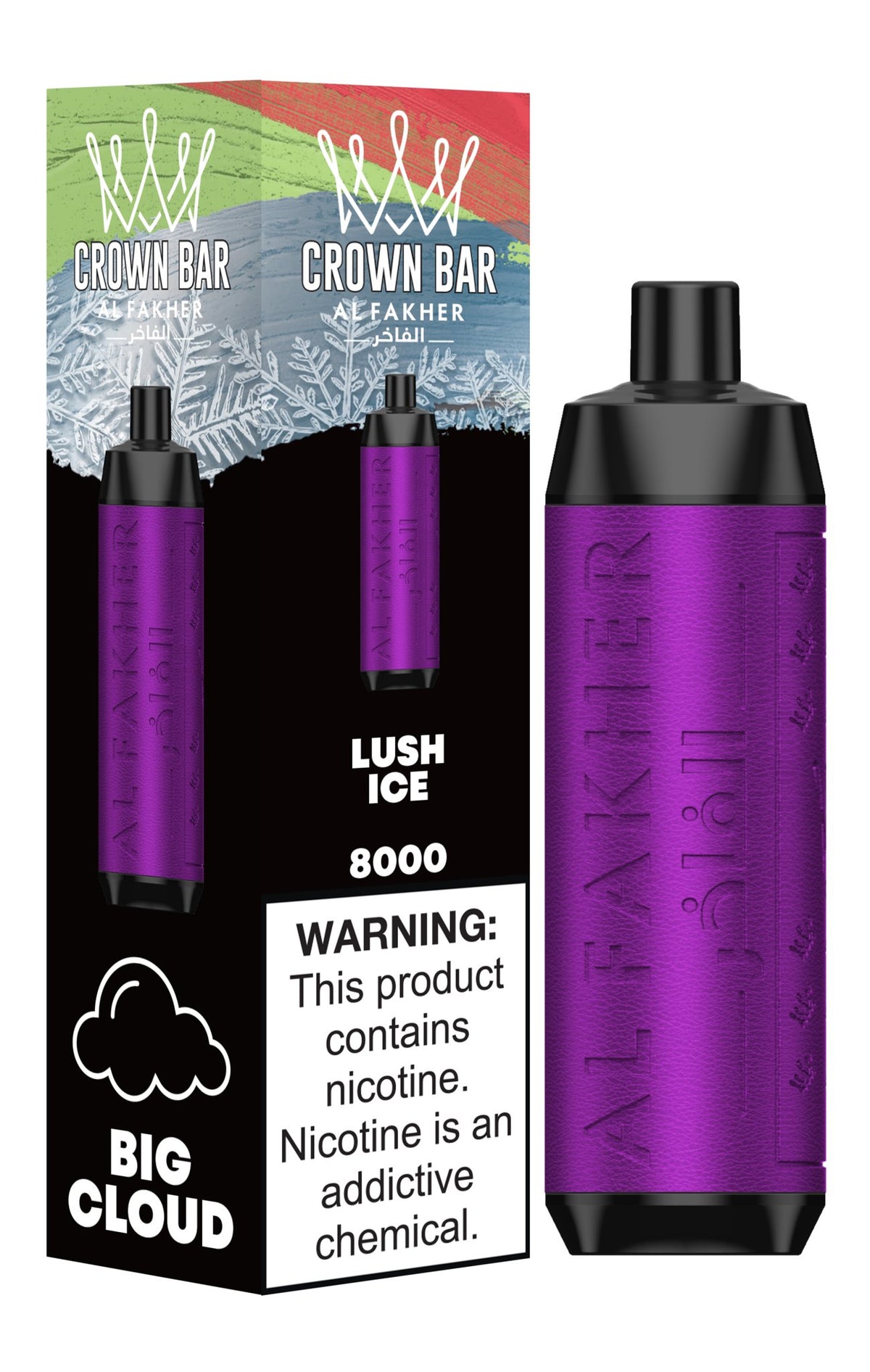 Al Fakher Crown Bar 8000 Puffs Disposable Vape - VapeBoo