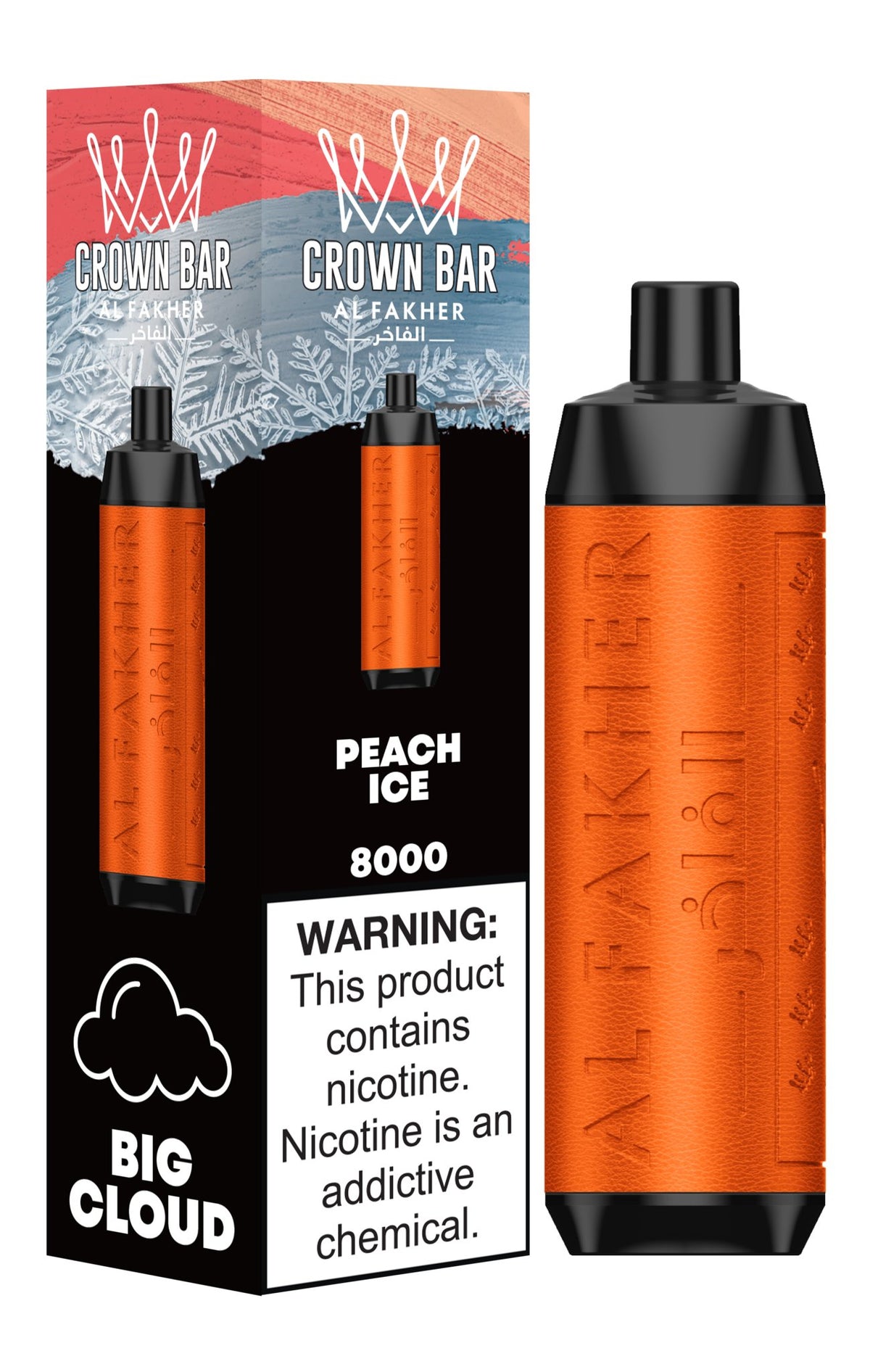 Al Fakher Crown Bar 8000 Puffs Disposable Vape - VapeBoo