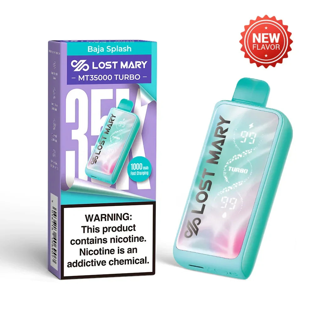 Lost Mary Turbo MT35000 puff disposable vape