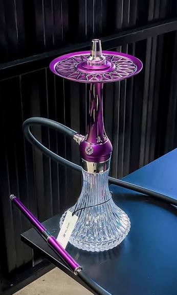 Blade M2 Purple Silver Shisha Device