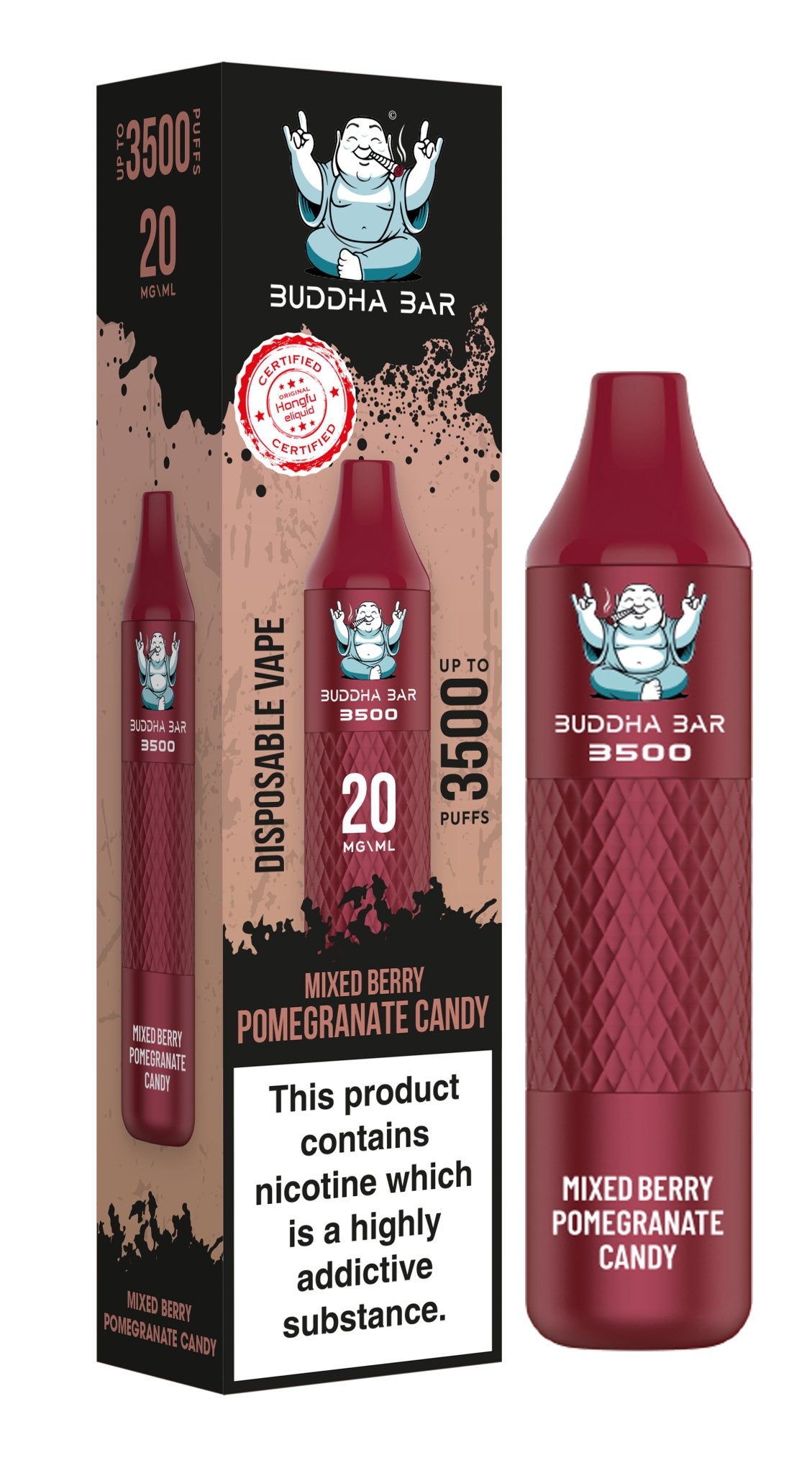 Buddha Bar 3500 Puffs Disposable Vape Device