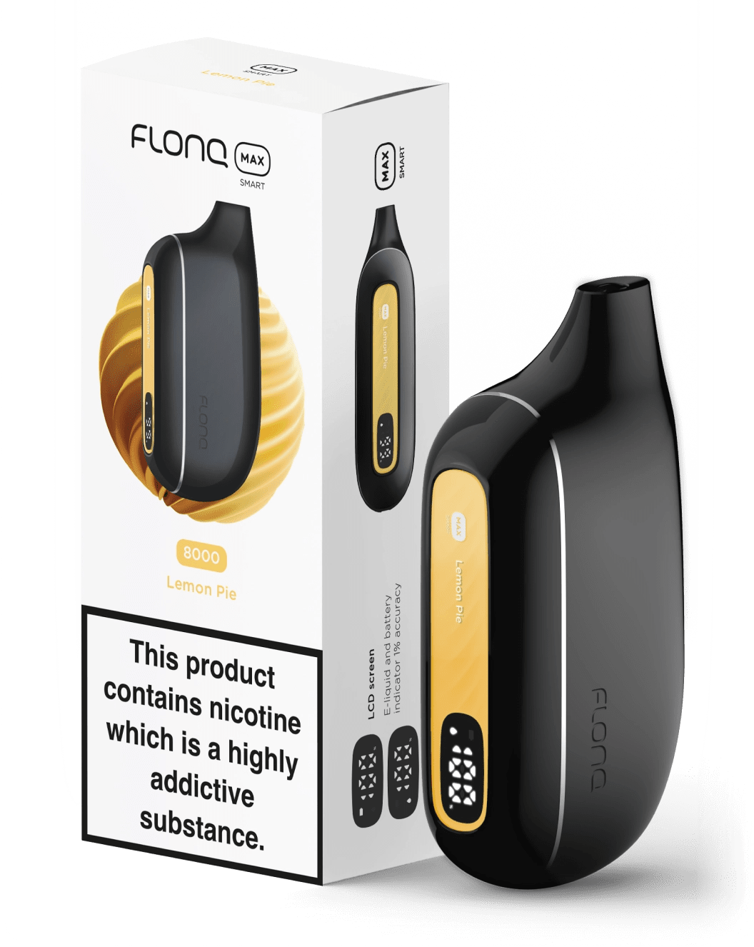 FLONQ Max Smart Vape 8000 Puffs Disposable vape