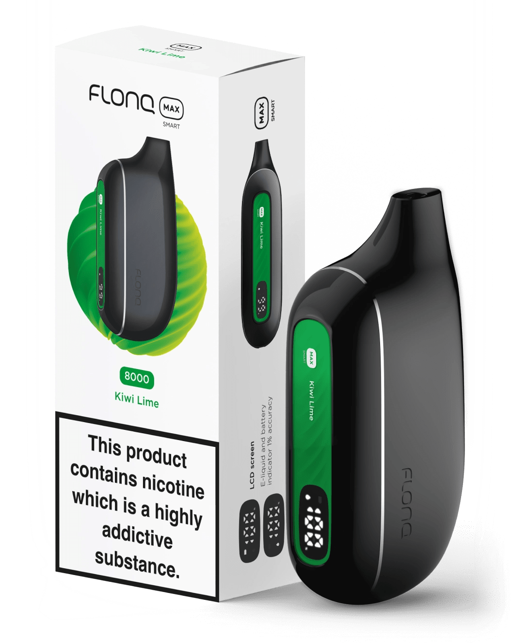 FLONQ Max Smart Vape 8000 Puffs Disposable vape