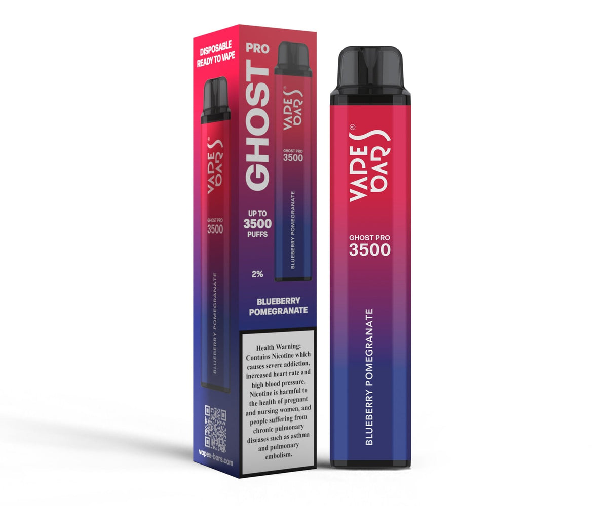Ghost® Pro 3500 Blueberry Pomegranate by Vapes Bars
