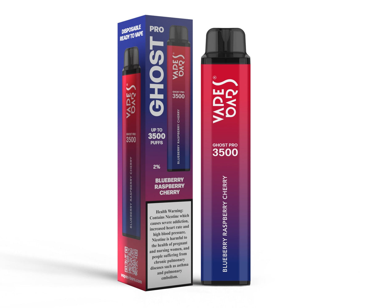 Ghost® Pro 3500 Blueberry Raspberry Cherry by Vapes Bars