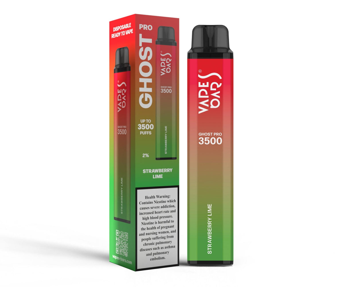 Ghost® Pro 3500 Strawberry Lime by Vapes Bars