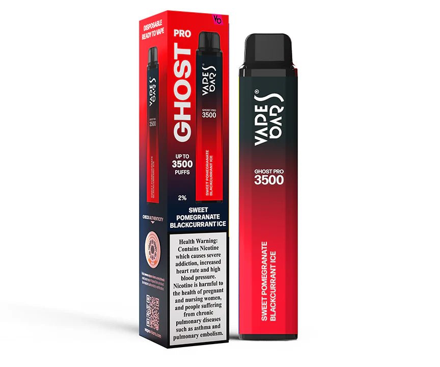 Ghost® Pro 3500 Sweet Pomegranate Blackcurrant by Vapes Bars