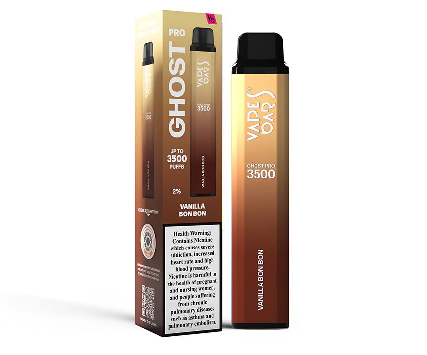 Ghost Pro 3500 Vanilla Bon Bon by Vapes Bars Ghost Pro 3500 Vanilla Bon Bon by Vapes Bars