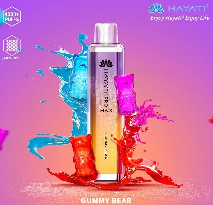 Hayati Crystal Pro Max 4000 Disposable Vape 20mg