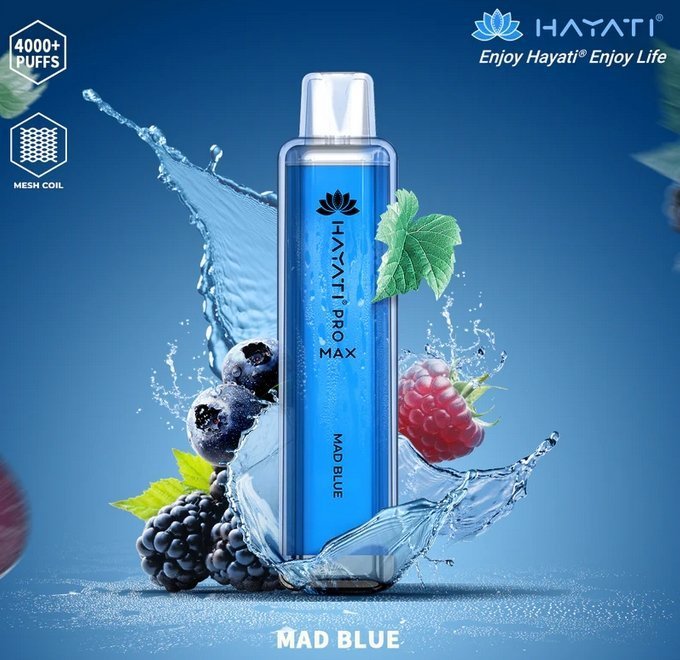 Hayati Crystal Pro Max 4000 Disposable Vape 20mg