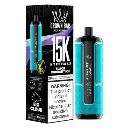 Al Fakher Crown Bar 15000 Puffs Hypermax Disposable Vape