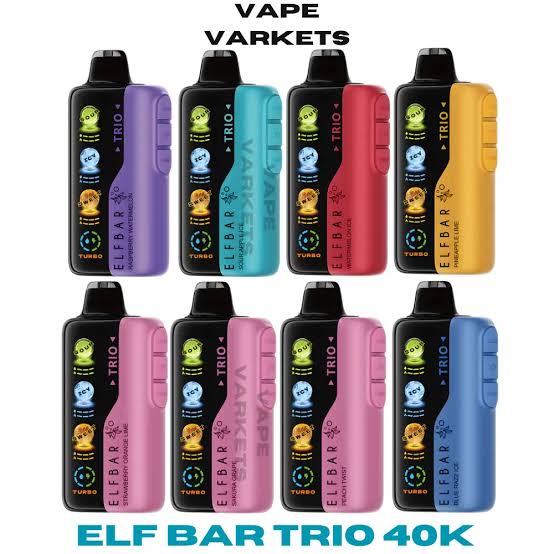 Elf Bar Trio 40,000 Puffs disposable vape