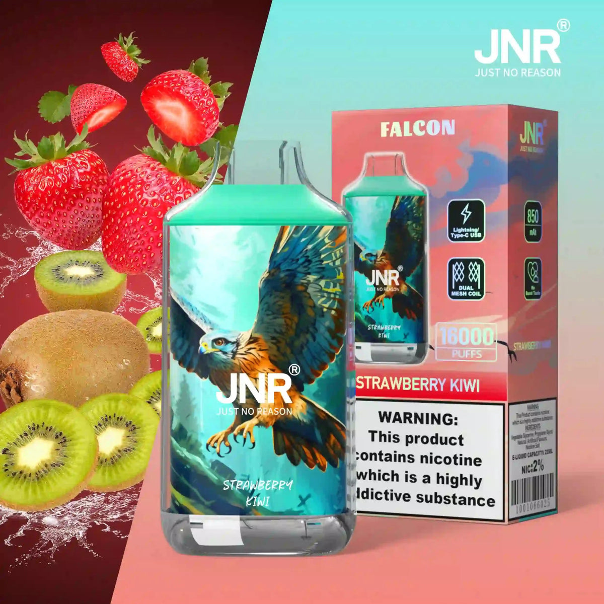 JNR Falco 16k Prefilled Vape Kit