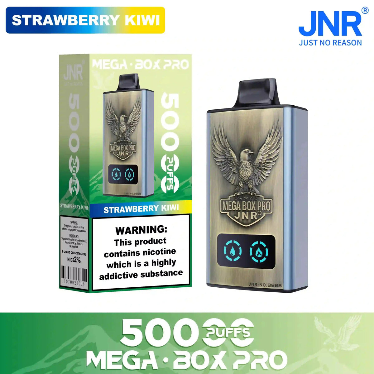 JNR Mega Box Pro 50000 Prefilled Vape Kit