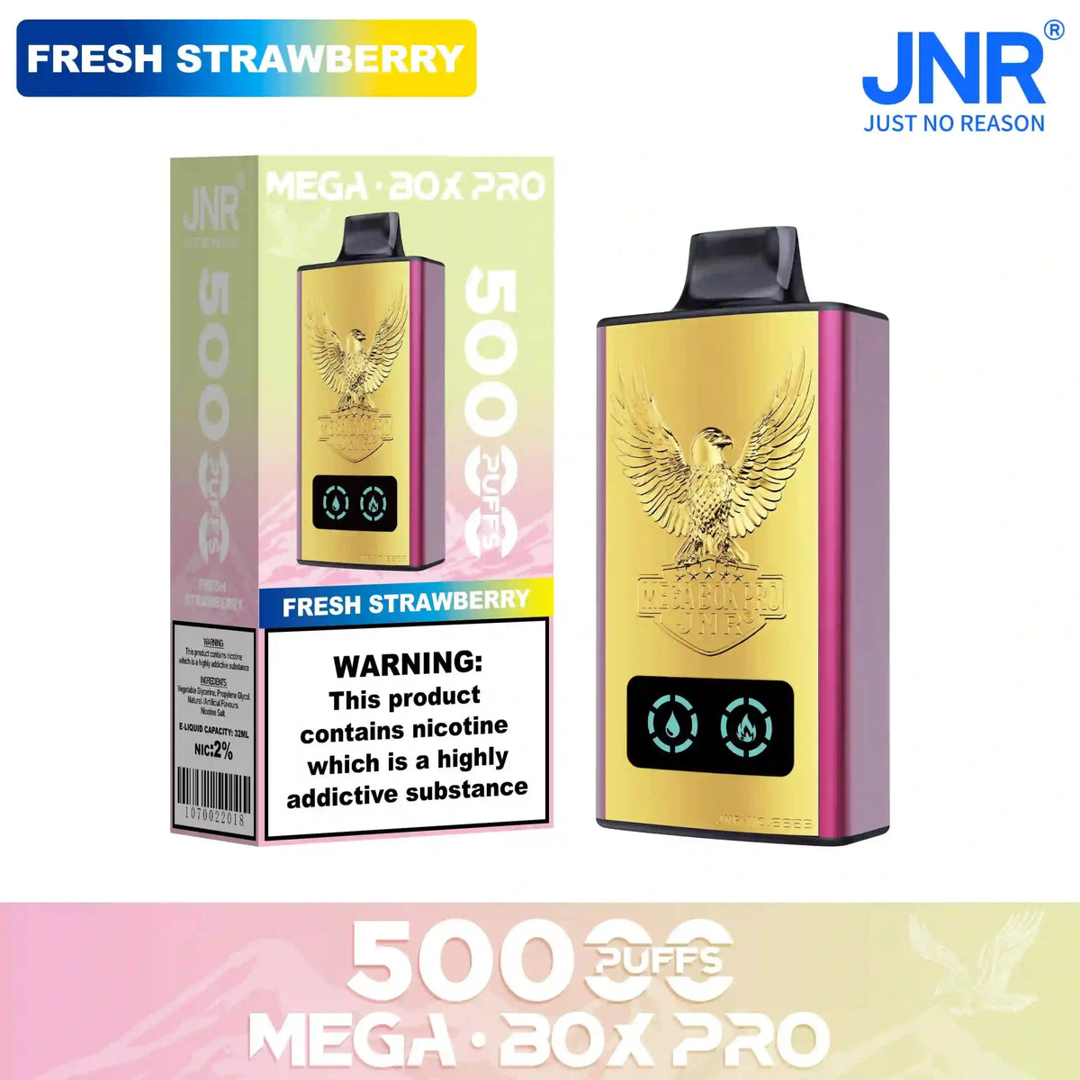 JNR Mega Box Pro 50000 Prefilled Vape Kit