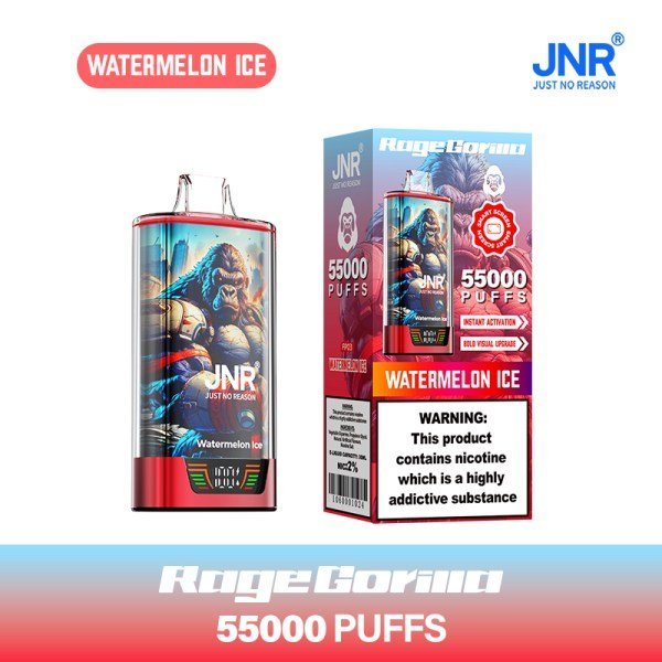 JNR Rage Gorrila 55k Prefilled Vape Kit