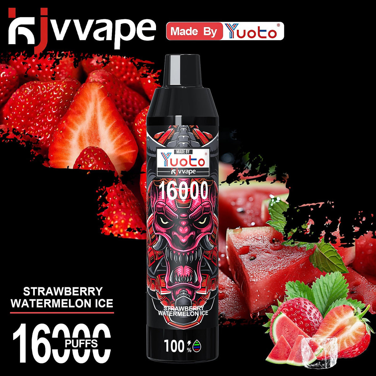 KJV Yuoto Devil 16k Puffs Disposable Vape Device