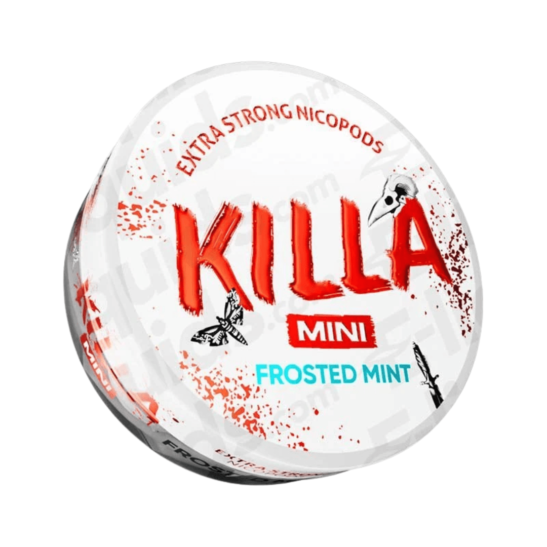 Mini Frosted Mint Nicotine Pouches by Killa