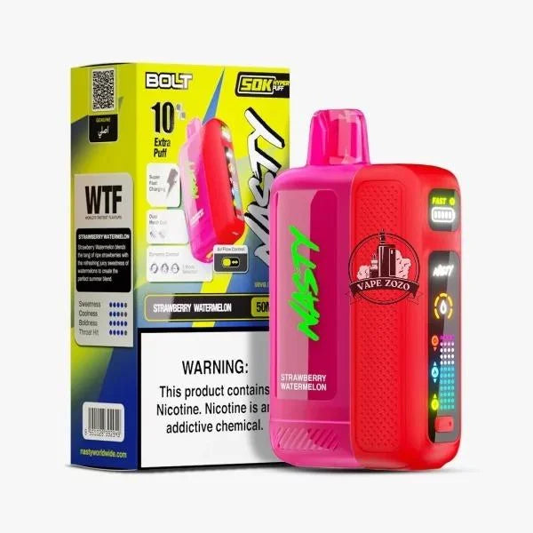 Nasty Bolt 50000 Puffs Disposable Vape