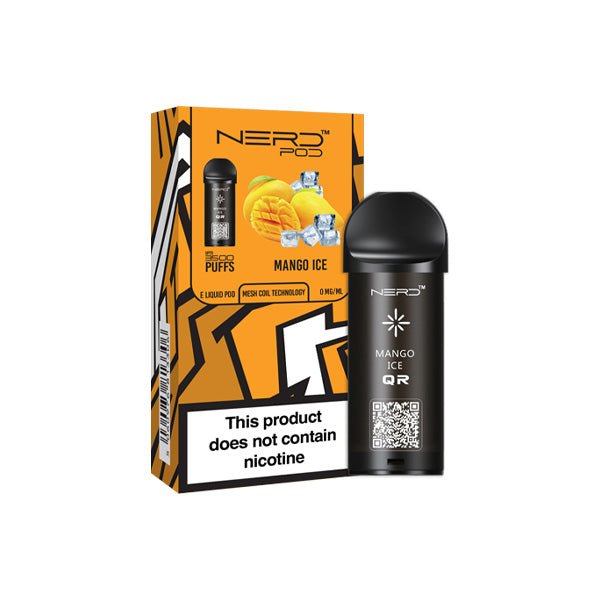Nerd 3500 Puffs Replacement Pods - 0mg