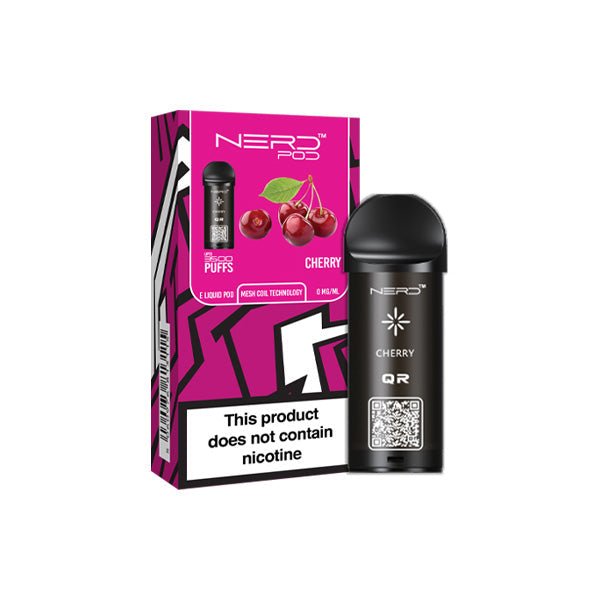 Nerd 3500 Puffs Replacement Pods - 0mg