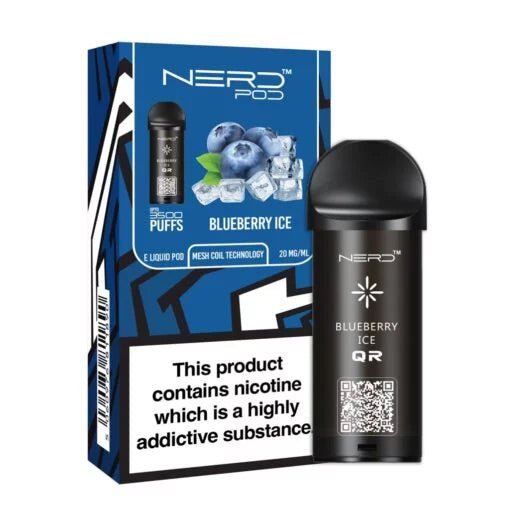 Nerd 3500 Puffs Replacement Pods - 20mg