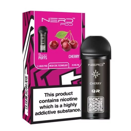 Nerd 3500 Puffs Replacement Pods - 20mg