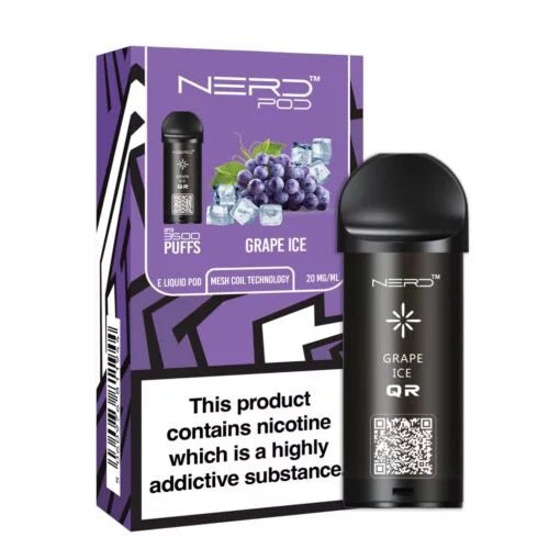 Nerd 3500 Puffs Replacement Pods - 20mg