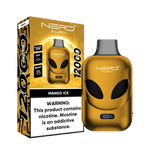 Nerd Allien 12000 Puffs Disposable Vape 20mg Box of 10