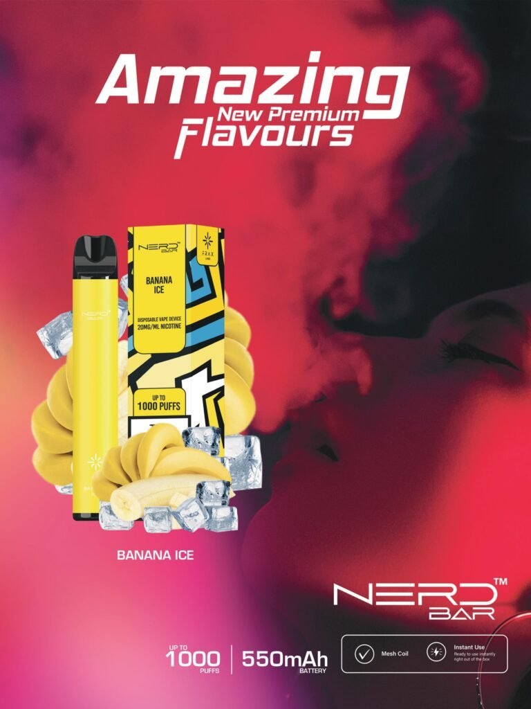 Nerd Bar 1000 Puffs Disposable Vape Device