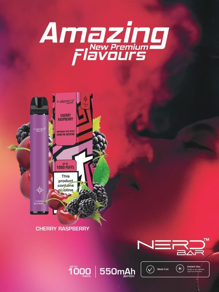 Nerd Bar 1000 Puffs Disposable Vape Device