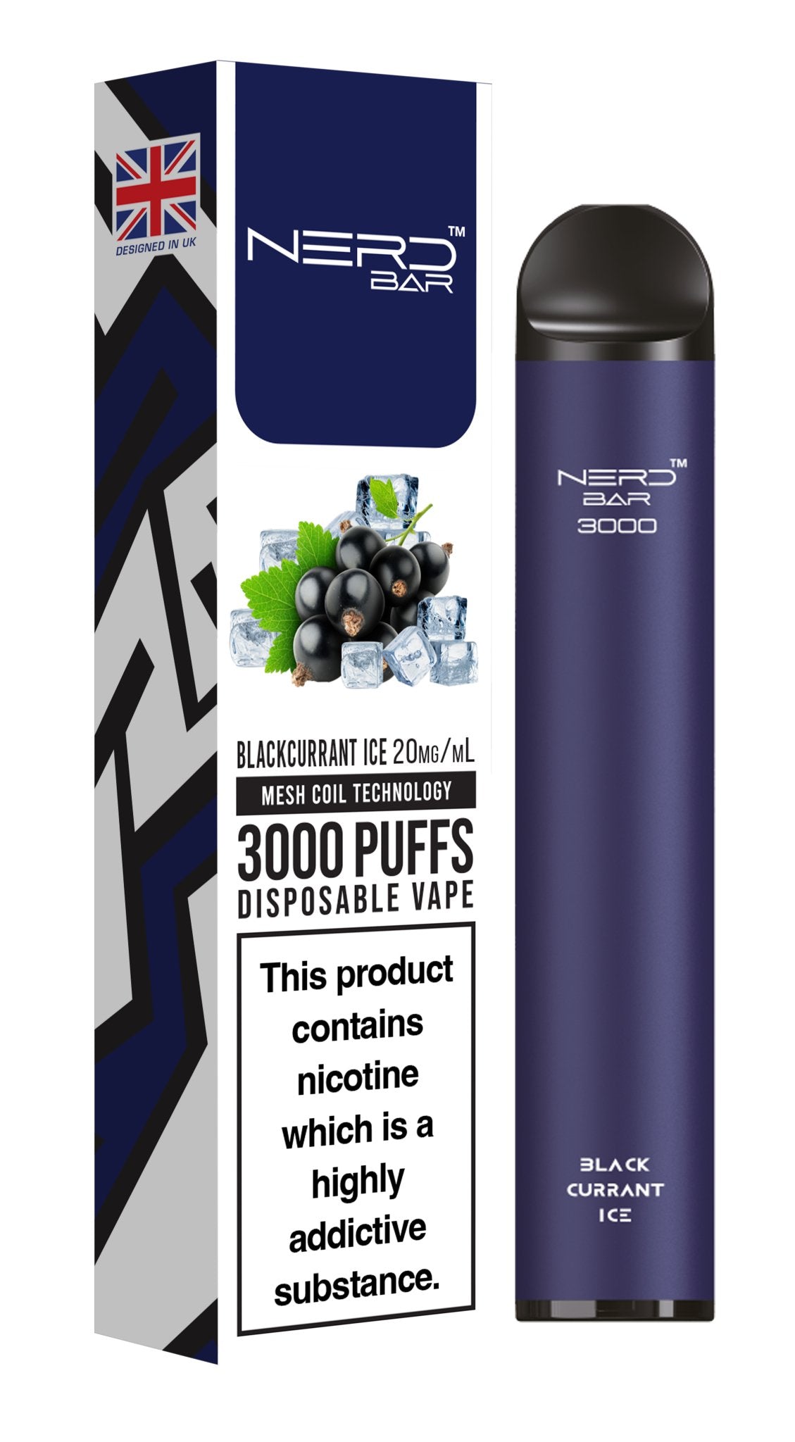 Nerd Bar 3000 Puffs Disposable Vape Device