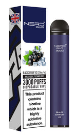 Nerd Bar 3000 Puffs Disposable Vape Device