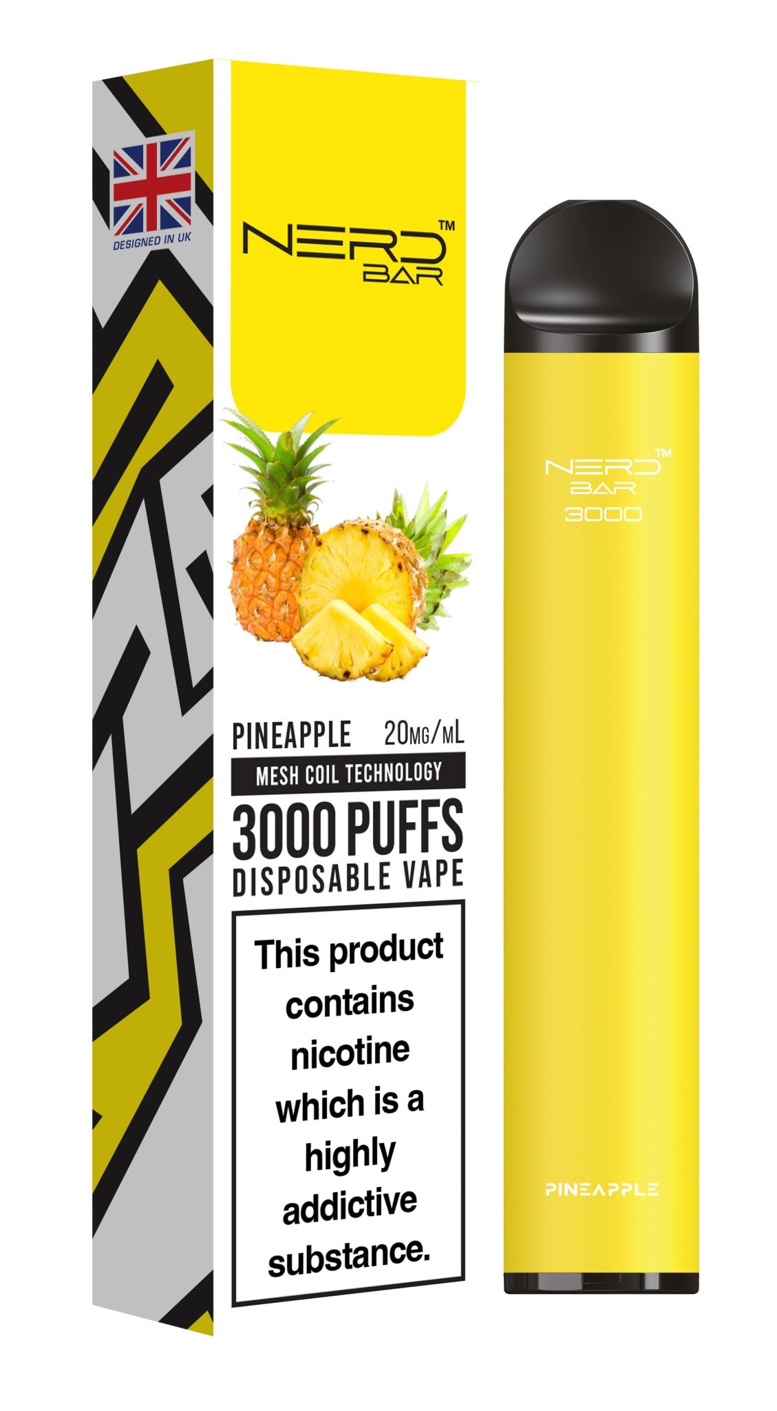 Nerd Bar 3000 Puffs Disposable Vape Device