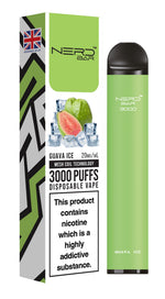 Nerd Bar 3000 Puffs Disposable Vape Device